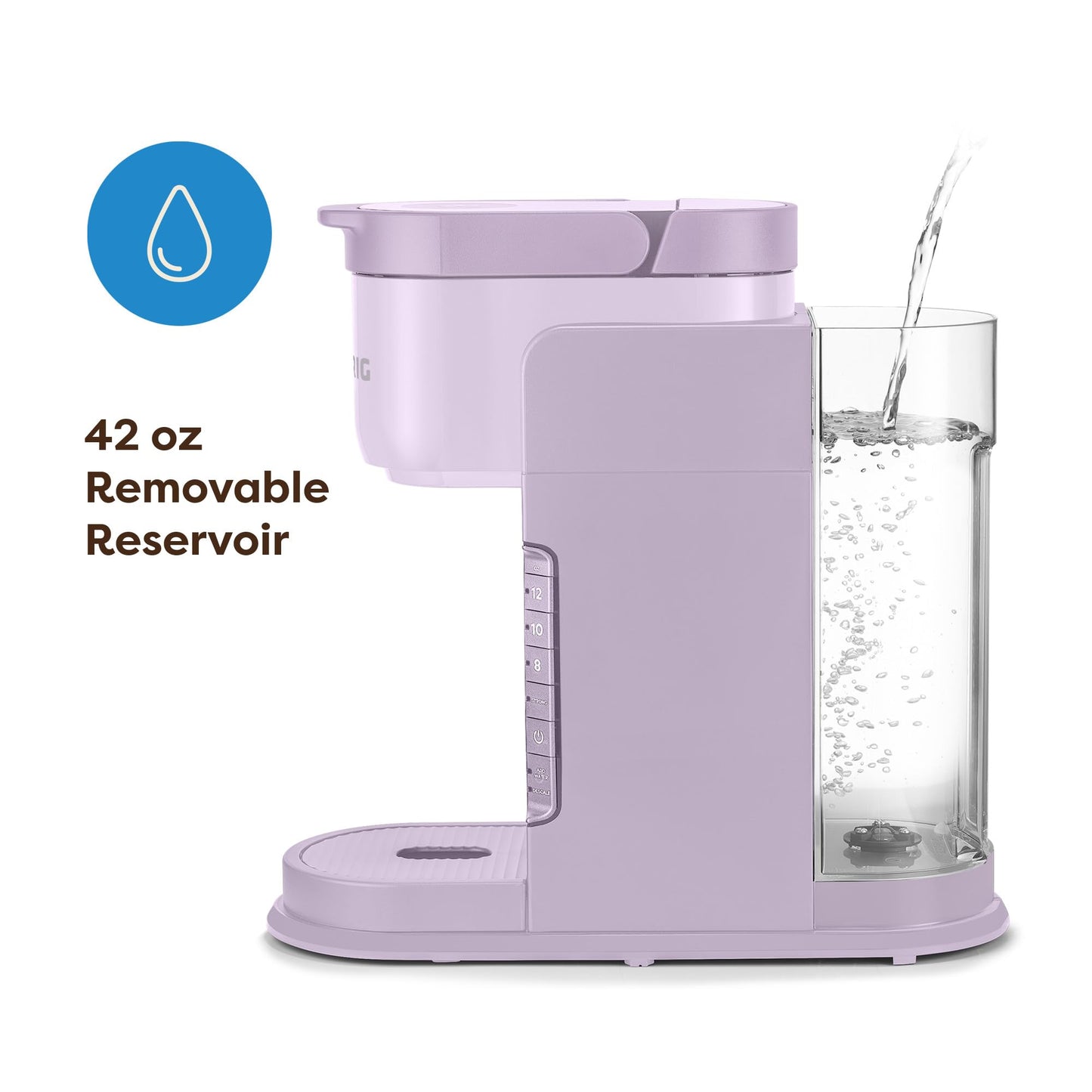 Keurig K-Express Single Serve Coffee Maker – Strong Brew Option, 42oz Reservoir, Sleek Design for Holiday Hosting & Gifting, Black