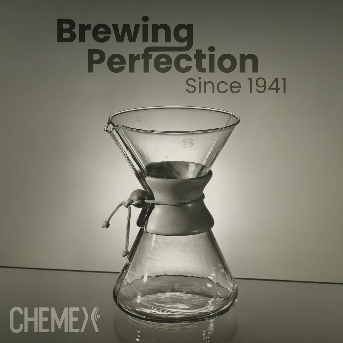 Chemex Ottomatic Coffeemaker Set - 40 oz. Capacity - Includes 6 Cup Coffeemaker
